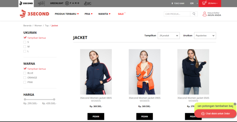 jaket wanita